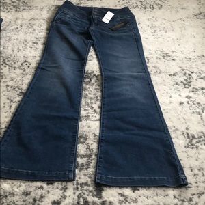 NWT BEBE Flared Jeans.